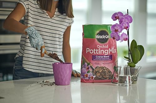 Miracle-Gro Orchid Potting Mix Coarse Blend, 8 Qt (3-Pack)