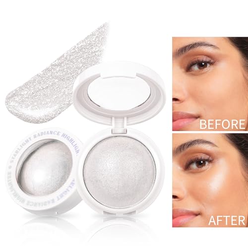 MIESCHER Starlight Radiance Chromatic Highlighter - #01 Glitter Silver