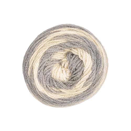 Red Heart Super Saver Ombre Yarn Slate 2-Pack - Jumbo Acrylic for Crocheting & Knitting
