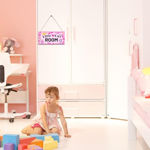Pink Wooden 'No Boys Allowed' Door Sign for Girls' Rooms