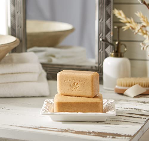Pre de Provence Artisanal French Moisturizing Soap Bar, Honey Almond, 5.3 oz