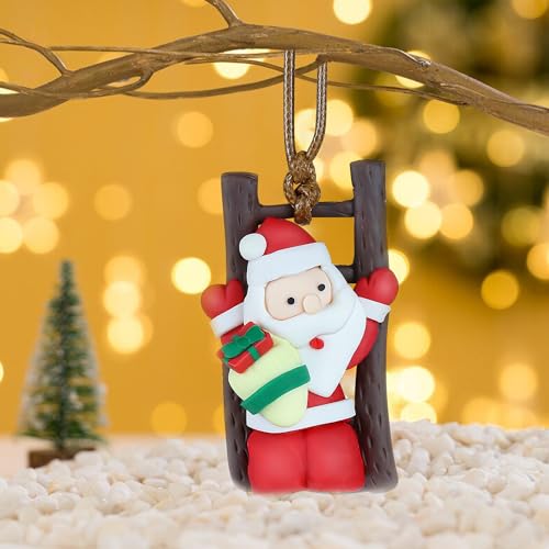 Christmas Car Hanging Ornament - Cute Swinging Duck Interior Decor - Gift Delivery