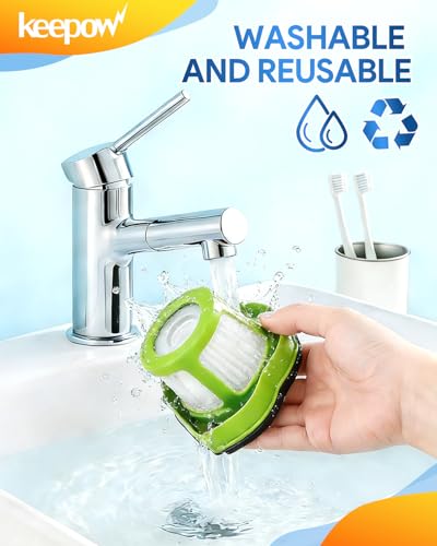 KEEPOW Replacement Filter for Bissell Pet Hair Eraser Hand Vacuum, 1 Pack