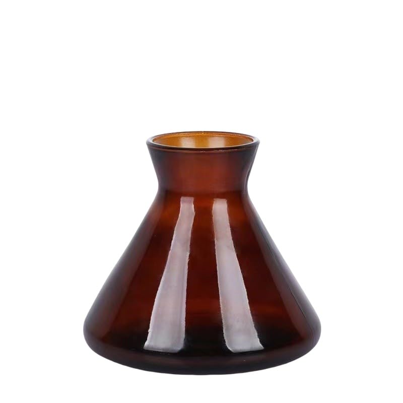 Amber Glass Reed Diffuser Bottle - 200ml Aromatherapy Container