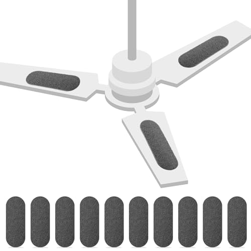 Ceiling Fan Filters - 10 Pack Activated Coconut Zeolite Air Purifiers