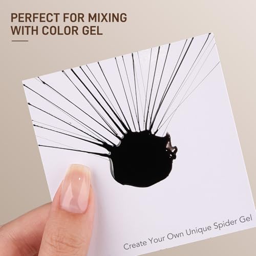 GAOY Clear Spider Gel for Nail Art - 5g Elastic Painting Polish