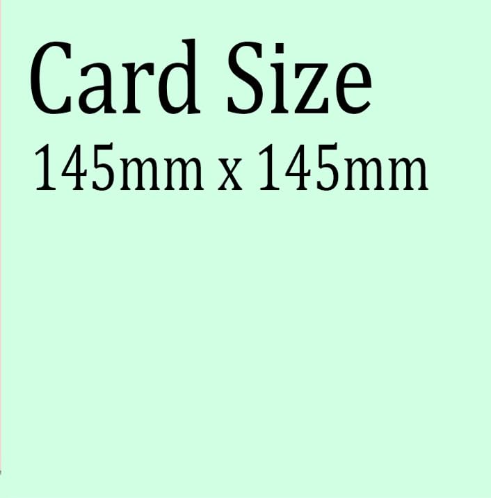 Cute Rabbit Birthday Card for Kids - 147mm x 147mm