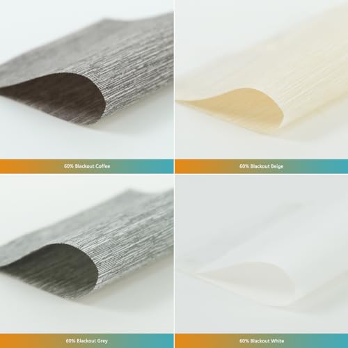 Motorized Light Filtering Shades with Smart Home Compatibility