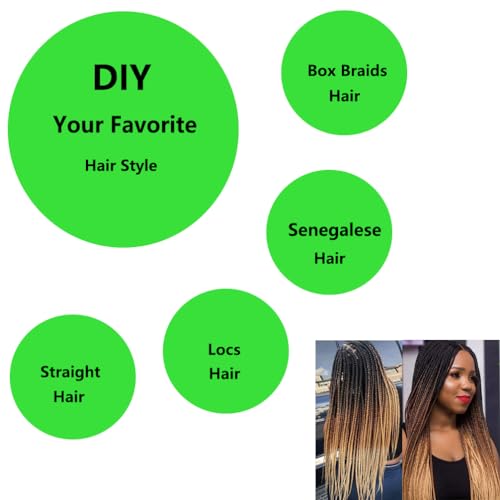 BALINGHAIR Pre Stretched Braiding Hair 26 Inch 1b Natural Black