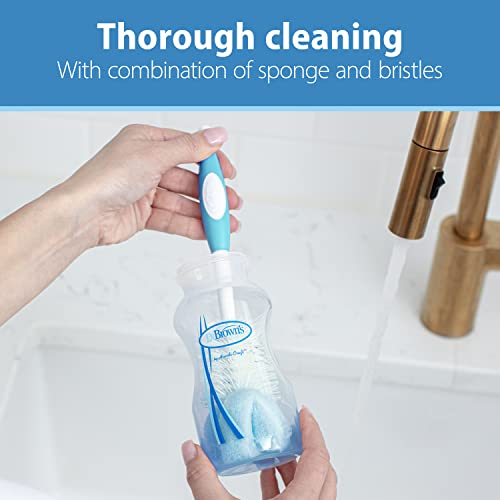 Dr. Brown's Blue Bottle Brush & Drying Rack Set - 3 Pack