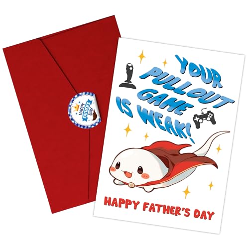 Funny Father's Day Card for Dads - Gaming Theme Gift
