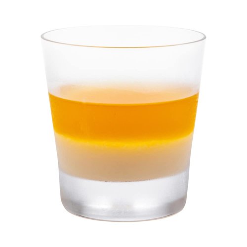 Restaurantware-Moda Nude 10 Ounce Crystal Rocks Glasses, Set of 6 Dishwasher-Safe Scotch Glasses - Heavy Base, Laser-Cut Rim, Fine-Blown Crystal Whiskey Glass, For Old Fashioneds Or Liquors
