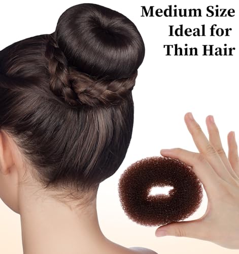 Ballet Hair Bun Kit 41-Piece Set with Donuts, Nets, Elastics and Pins