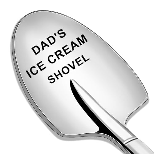 Dad's Ice Cream Shovel - Stainless Steel Gift for Father's Day
