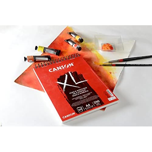 CANSON XL¢ç Huile & Acrylic Paint Pad DIN A4 30 Sheets 290 g/m2