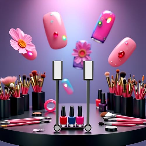 GANPUB 2Pcs Double-Head Magnetic Stick for 3D Cat Eye Gel Nail Art