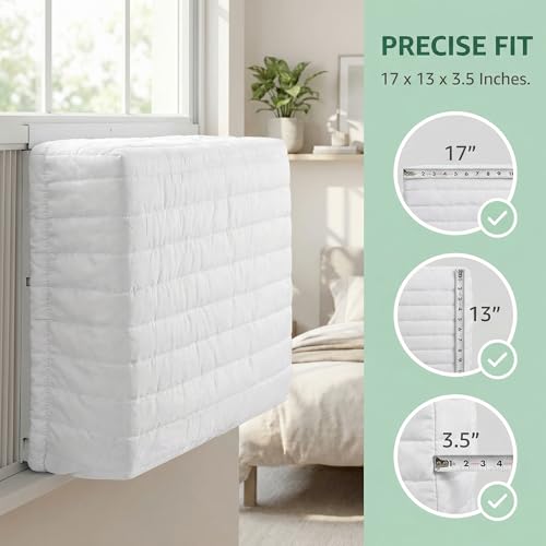 Little World Indoor Air Conditioner Cover - 17" x 13" x 3.5" Window AC Guard