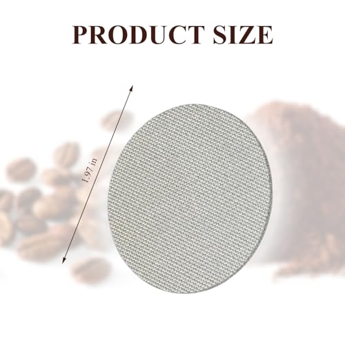 51mm Reusable Espresso Portafilter Puck Screen - Stainless Steel