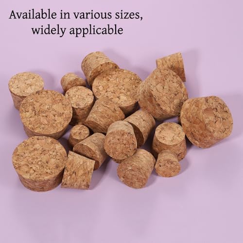 Impnit 20 Pack Natural Cork Stoppers - 4 Sizes for Wine & Crafts (Variation of THIS listing)