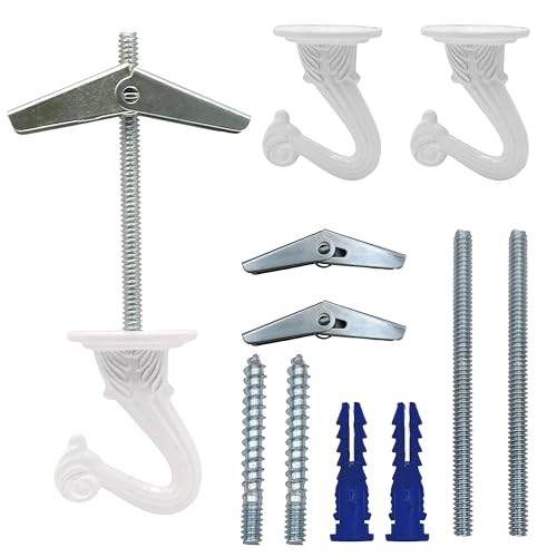 NACETURE Vintage Ceiling Plant Hooks - Heavy Duty 2 Pack