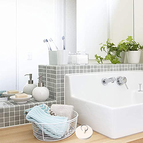 CICITOYWO Drain Stopper Set - 4 Rubber Plugs for Sinks & Bathtubs