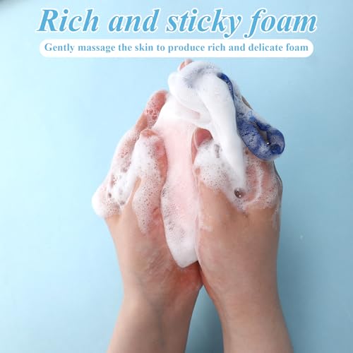 20 Pcs Mesh Soap Bags Exfoliating Soap Saver Pouch with Drawstring