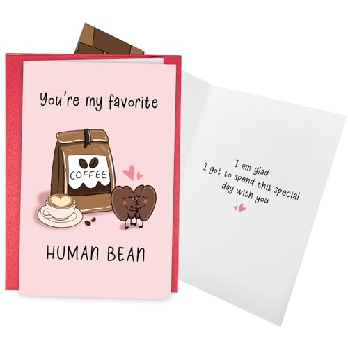 Funny Coffee Bean Card - Perfect for Mother's Day & Anniversaries