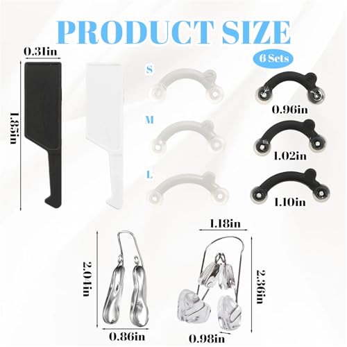 9-Piece Nose Shaper and Nasal Dilator Set with Storage Box