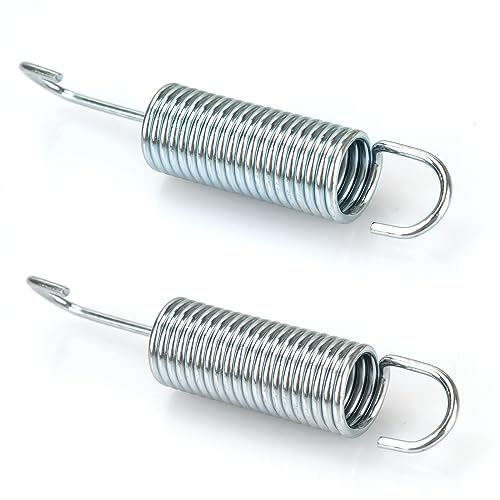 3-5/8 Inch Recliner Mechanism Tension Springs - Long Neck Hook (2 Pack)