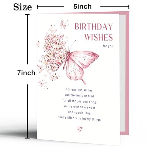 Birthday Card for Women - Thoughtful Greeting Card (DA-022)