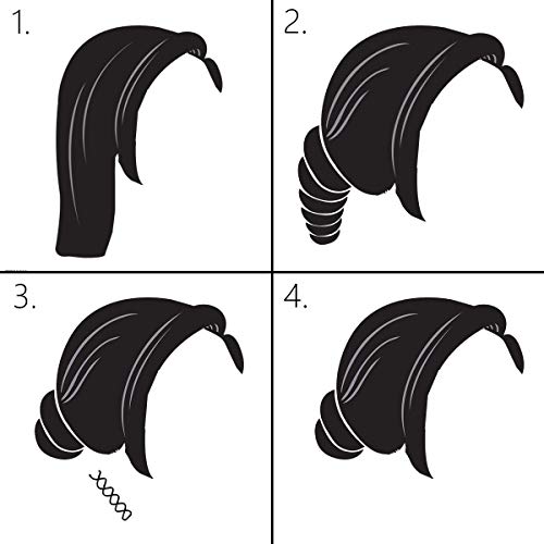 10PCS Spiral Hair Pins, Non-Scratch Ball Tips Screw Pins for DIY