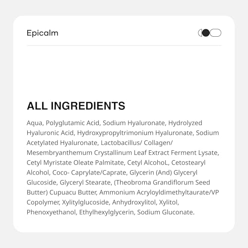 Cureskin Epicalm Moisturising Cream with Hyaluronic Acid & Cupuacu Butter 17g