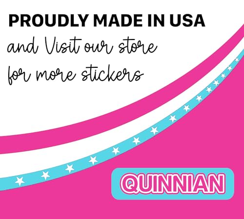 QUINNIAN 3-Pack Waterproof Vinyl Stickers - ACOTAR Inspired