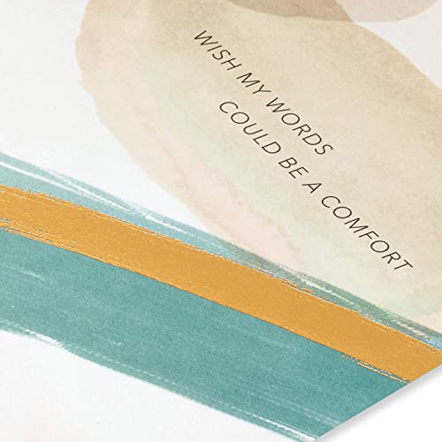 Papyrus Sympathy Card - Wish My Words Could Be A Comfort
