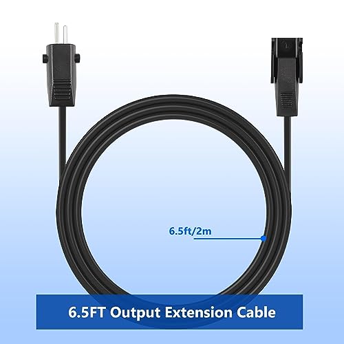 6.6 Feet Power Recliner Extension Cord - 2-Pin Replacement Cable
