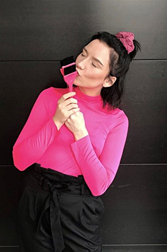 FRAMAR Classic Hair Color Brush – Pink Professional Hair Dye Applicator