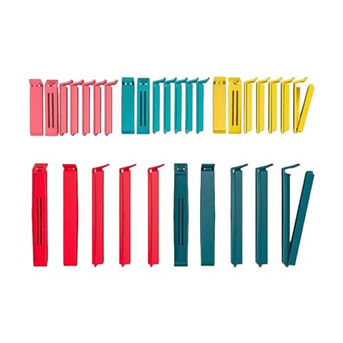 IKEA Bevara Food Bag Sealing Clips - 30 Pack Multicolor Set