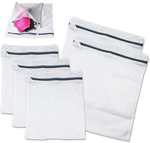 Laundry Wash Bag Set - 2 Large & 3 Medium Mesh Bags for Delicates