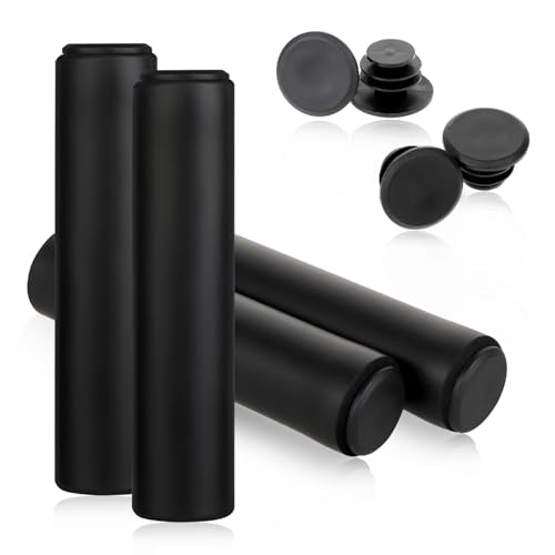 2 Pairs Bike Handle Grips, Foam Comfortable Shock Absorption Bike Handlebar Grips Sponge Covers Anti-Slip Handlebars Grip Compatible with Mountain, Scooter