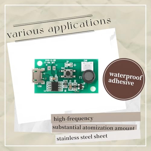 3Pcs USB Humidifier Atomizer Module Circuit Board DIY Mist Maker Kit
