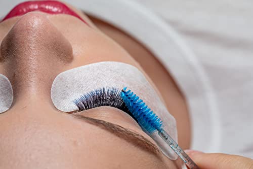 Disposable Mascara Wands 100 Pcs Crystal Handle Lash Spoolies Brushes