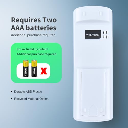 PZL YKR-P/001E AC Remote Control for AUX/York Mini Split Units