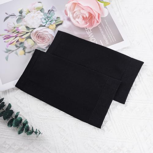 HOVEOX Black Tattoo Cover Up Sleeves - 1 Pair Elastic Forearm Sleeves