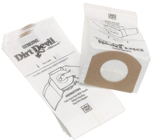Dirt Devil Type G Handheld Vacuum Replacement Bags, 6-Pack (3010347001)