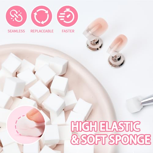 SHEERBLISS Ombre Nail Sponge Kit with Grabbing Pen and Palette Paper
