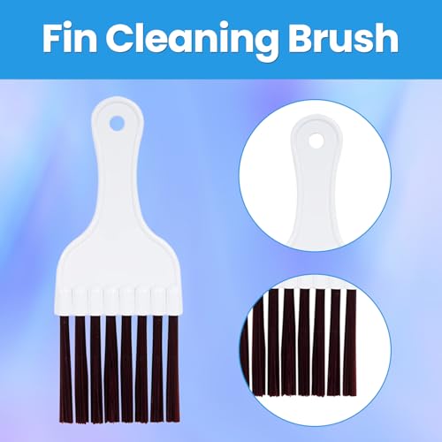 3-Piece Air Conditioner Condenser Fin Comb and Coil Cleaning Brush Kit