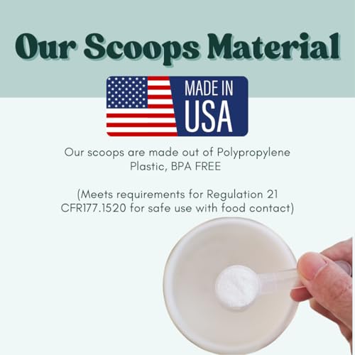 1/4 Teaspoon Short Handle Plastic Measuring Spoon - BPA-Free
