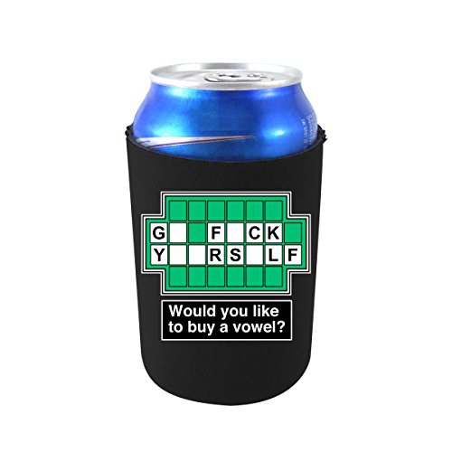 Go F Yourself Collapsible Can Coolie (1, Black)