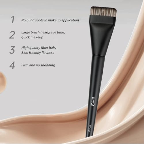 MSQ Ultra-Thin Flat Foundation Brush & Face Mask Spatula Brush