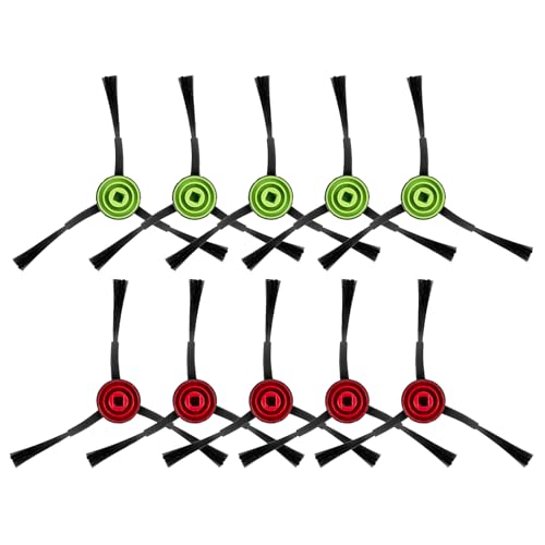 10-Pack Replacement Side Brushes for Tikom G8000, L9000 & L8000 Series